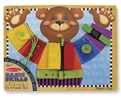 Melissa & Doug Klæd-mig-på træneplade