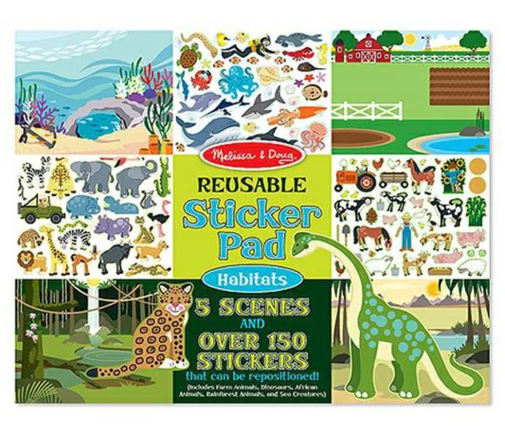 Hot Melissa & Doug Klistermærkebog - Dyreliv
