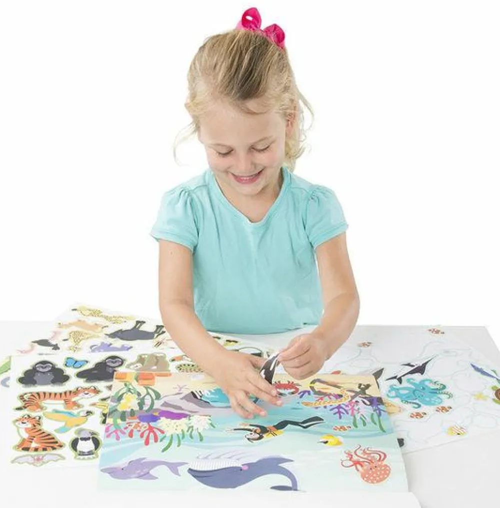 Hot Melissa & Doug Klistermærkebog - Dyreliv