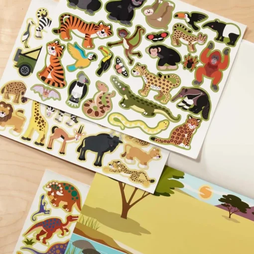 Hot Melissa & Doug Klistermærkebog - Dyreliv