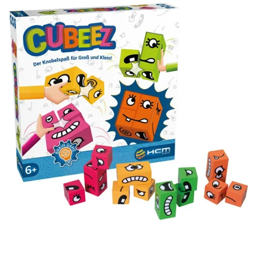 Clearance Klodsspil med ansigtsudtryk - Cubeez