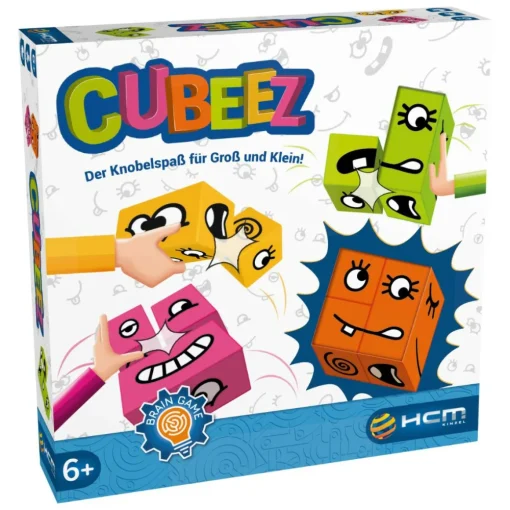 Clearance Klodsspil med ansigtsudtryk - Cubeez