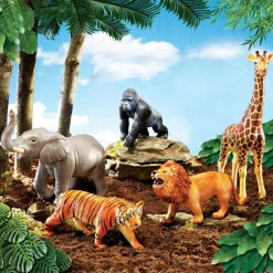 Online Learning Resources Kæmpe jungledyr, 5 stk
