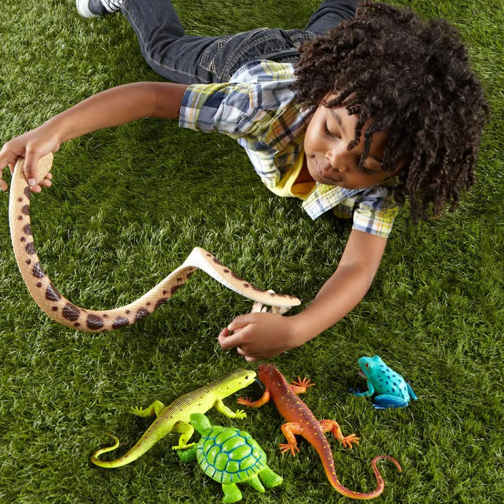 Online Learning Resources Kæmpe krybdyr og padder, 5 stk