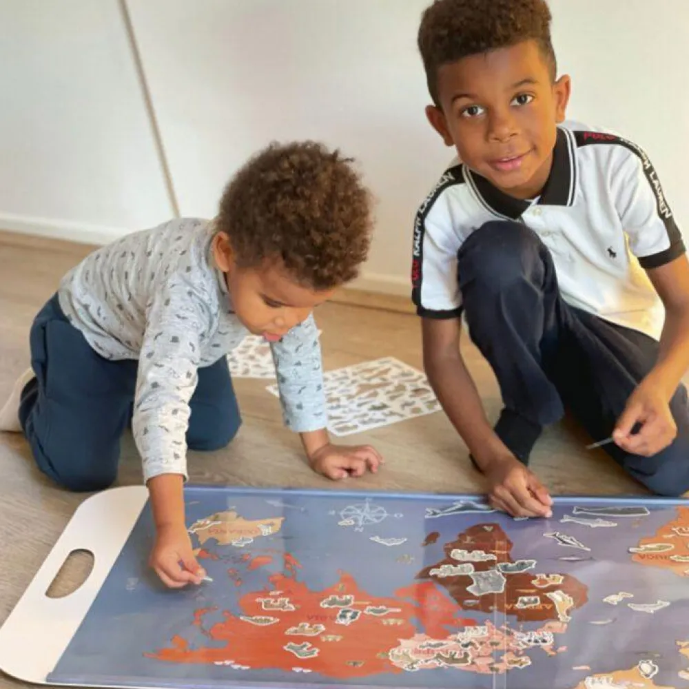 New Egmont Toys Kæmpe magnetbog - Verdens dyr