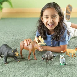 Learning Resources Kæmpe skovdyr, 5 stk