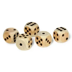 Outlet Kæmpe yatzy (5 x 5 x 5 cm)