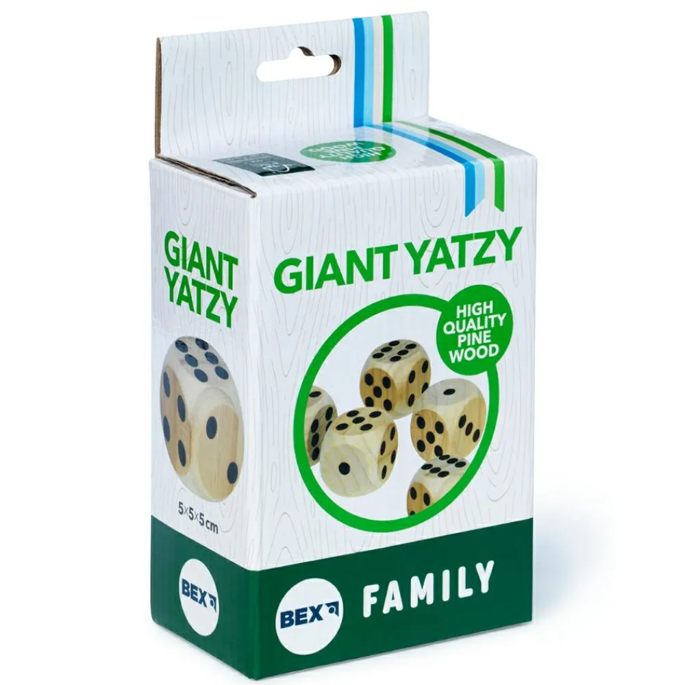 Outlet Kæmpe yatzy (5 x 5 x 5 cm)
