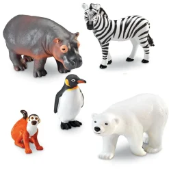 Hot Learning Resources Kæmpe zoodyr, 5 stk