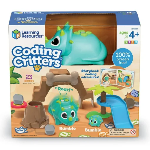 Best Learning Resources Kod en dyreven, Dino - Stort sæt