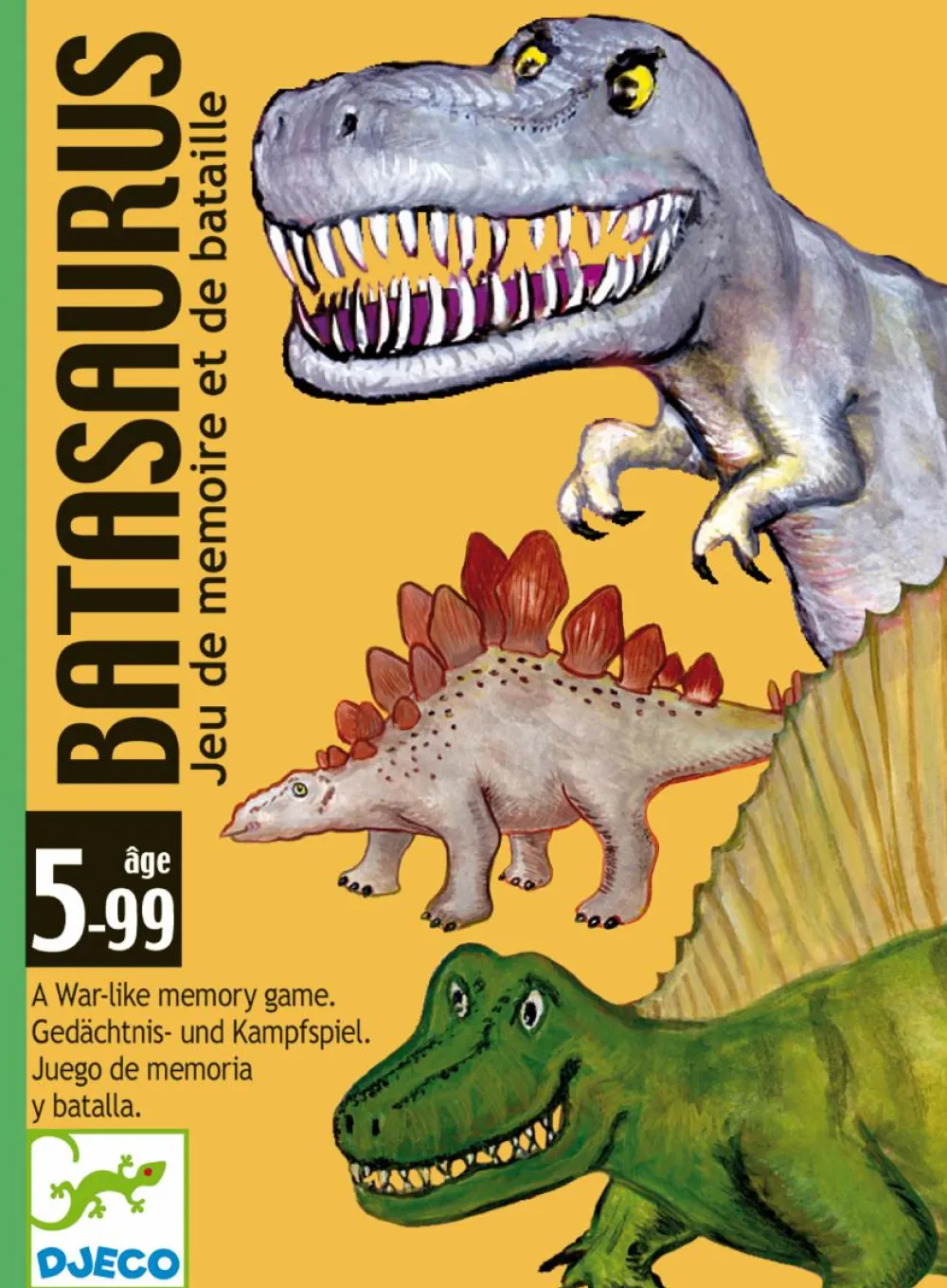 Discount Djeco Kortspil - Batasaurus (Dino krig)