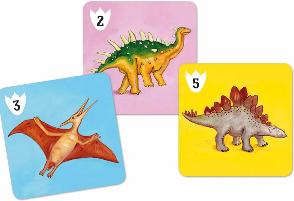 Discount Djeco Kortspil - Batasaurus (Dino krig)