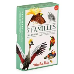 Outlet Kortspil - Dyrearter (engelsk/fransk)