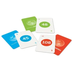 Discount Learning Resources Kortspil - Lær at gange og dividere