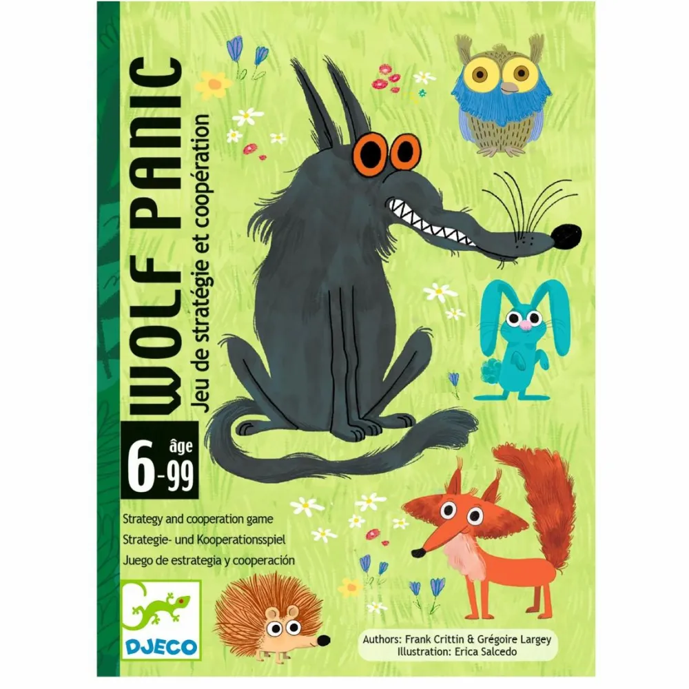 Discount Djeco Kortspil - WolfPanic