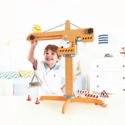 New Hape Kran i træ, stor