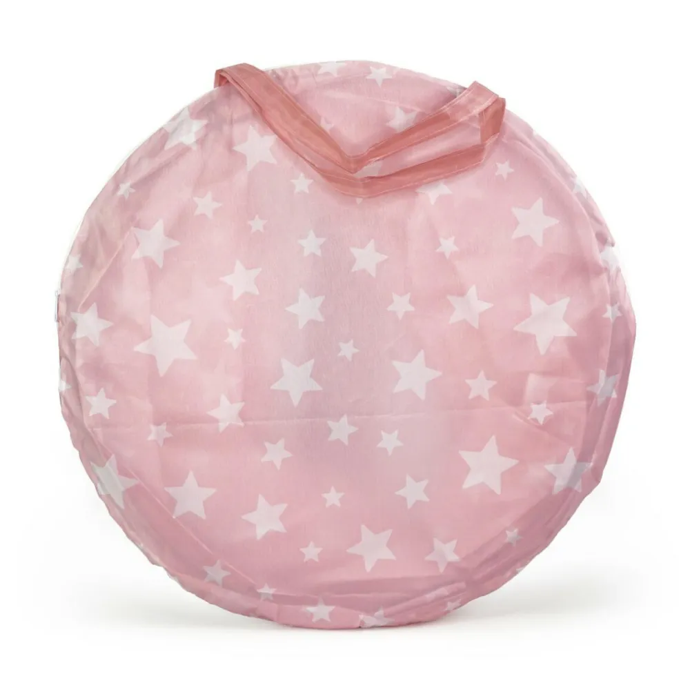 Discount Kid's Concept Kravletunnel med stjerner, rosa