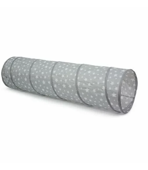 Discount Kid's Concept Kravletunnel med stjerner, grå