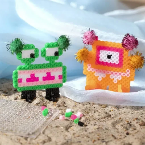 Best Creativ Company Krea-Monster - Lav 3D-monstre med rørperler