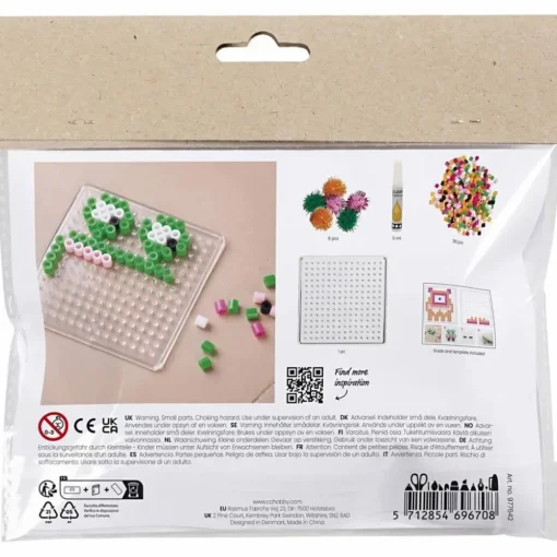 Best Creativ Company Krea-Monster - Lav 3D-monstre med rørperler