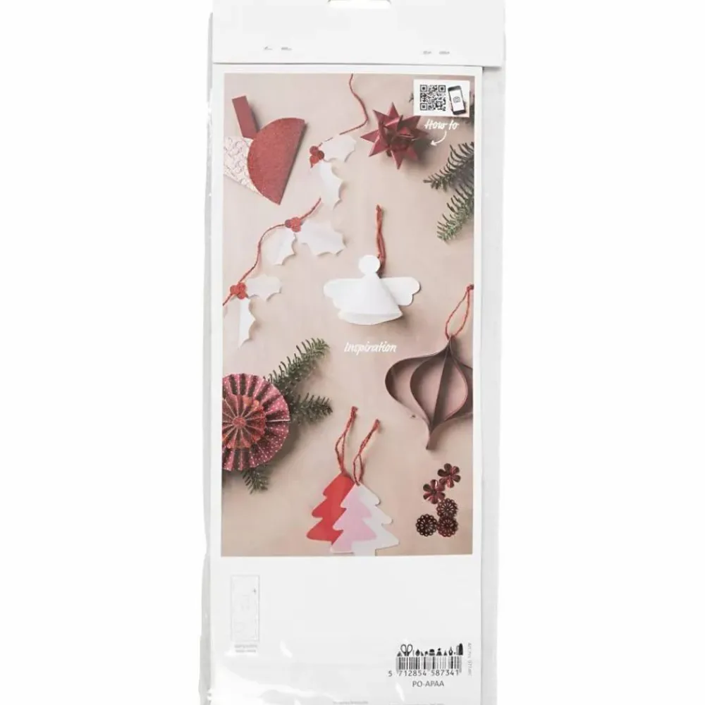 Outlet Creativ Company Kreapakke - Jul, Rød/Creme