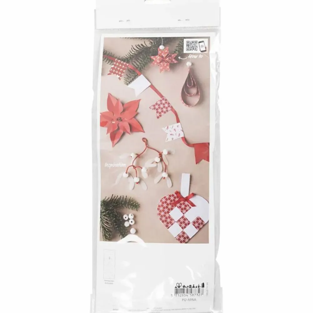 New Creativ Company Kreapakke - Jul, Rød/Hvid