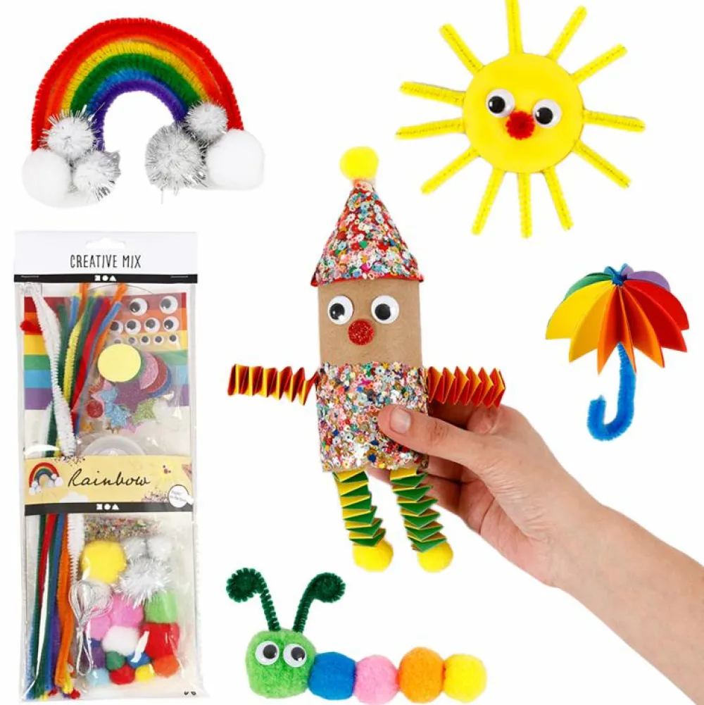 Online Creativ Company Kreapakke - Regnbue