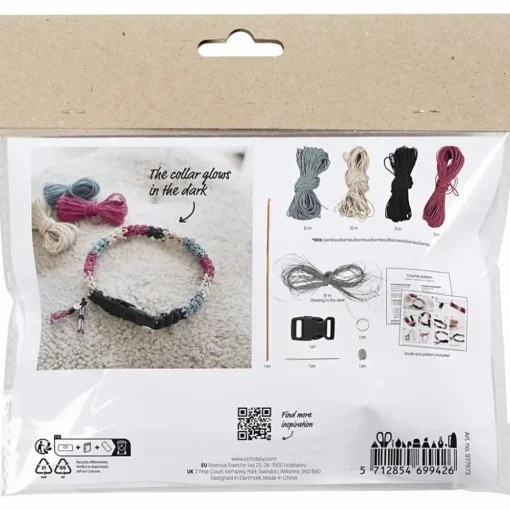 Clearance Creativ Company Kreapose - Lav et hæklet hundehalsbånd