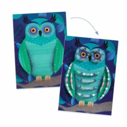 Clearance Djeco Kreativ æske - Dekorer nattens dyr