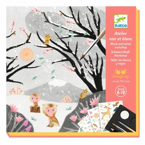 Discount Djeco Kreativ æske - Den sidste sne