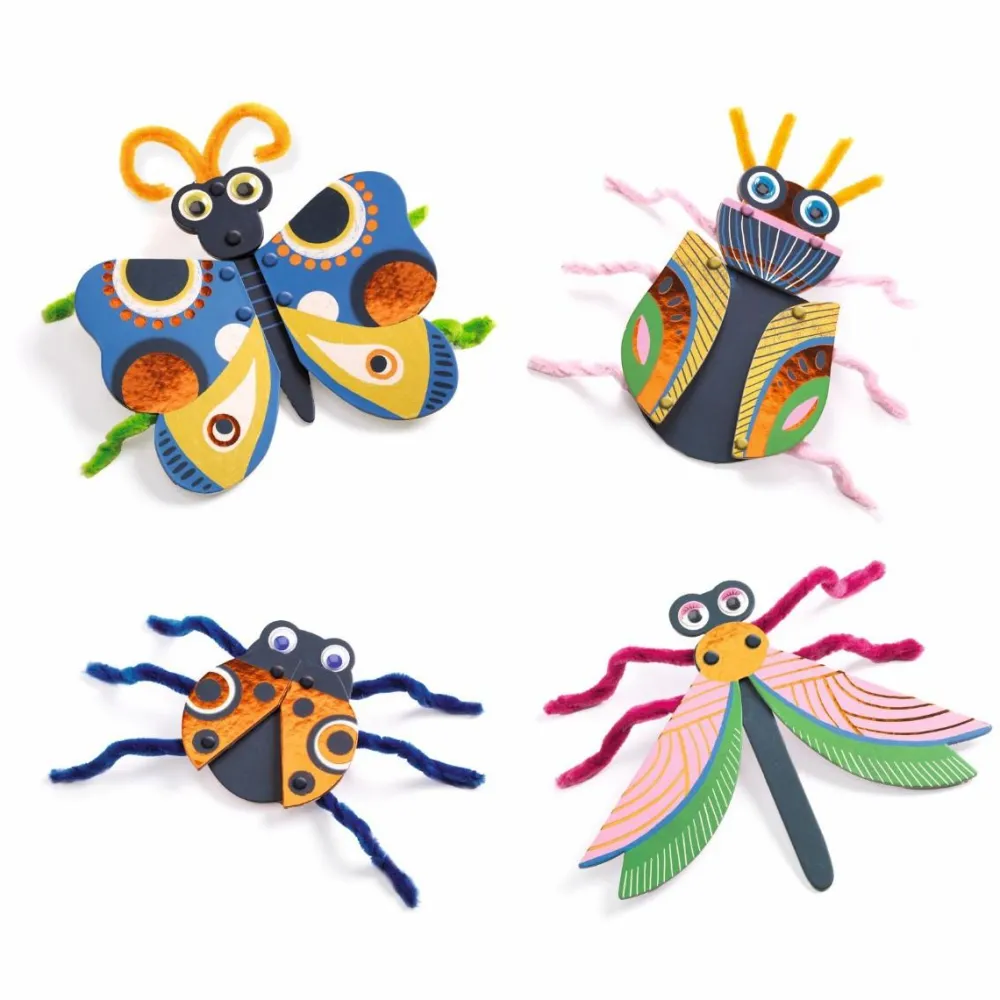 Discount Djeco Kreativ æske - Lav insekter