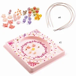 Djeco Kreativ æske - Lav selv hårbøjler