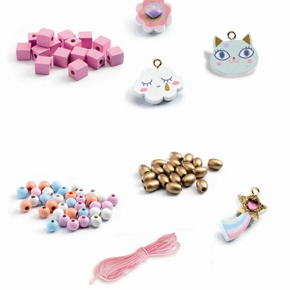 Djeco Kreativ æske - Lav selv hårbøjler