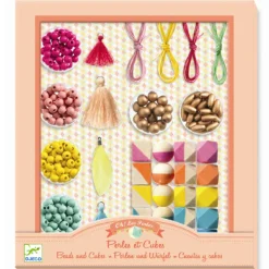 Discount Djeco Kreativ æske - Lav smykker, geometri og frynser