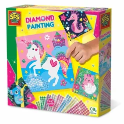 Hot SES Creative Kreativitetssæt - Udsmyk med diamanter