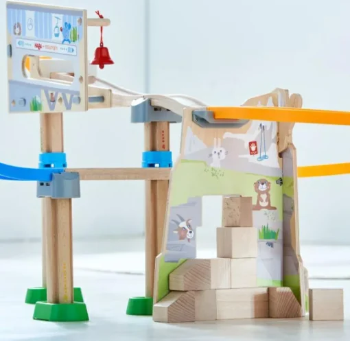 New Haba Kullerbü kuglebane - Det store bjerg-eventyr