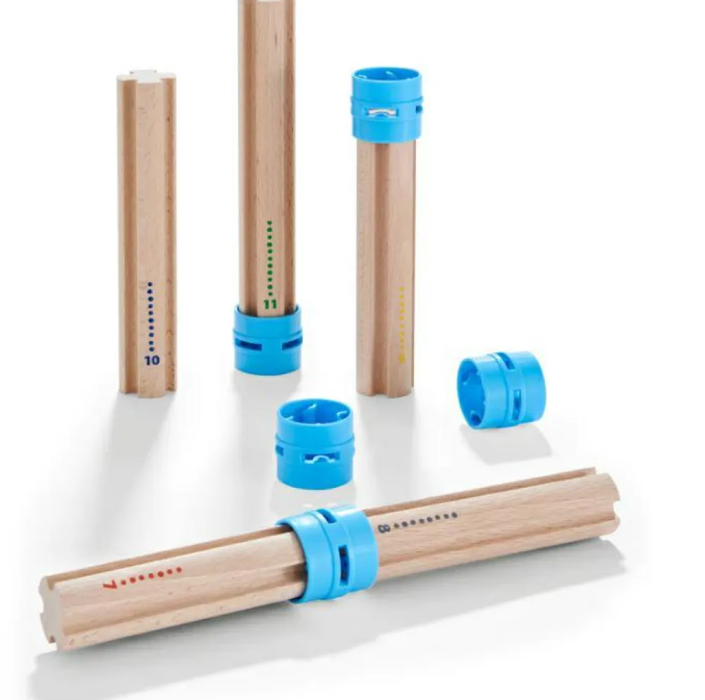 Best Haba Kullerbü tilbehør - Lange søjler, 5 stk