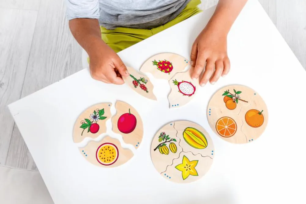 Sale Beleduc Lag puslespil - Frugter