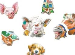 Best Larsen puslespil - Bondegårds-selfie, 33 brikker