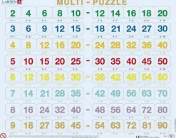 Online Larsen puslespil - Matematik X