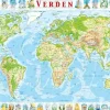 Online Larsen puslespil - Verdenskort