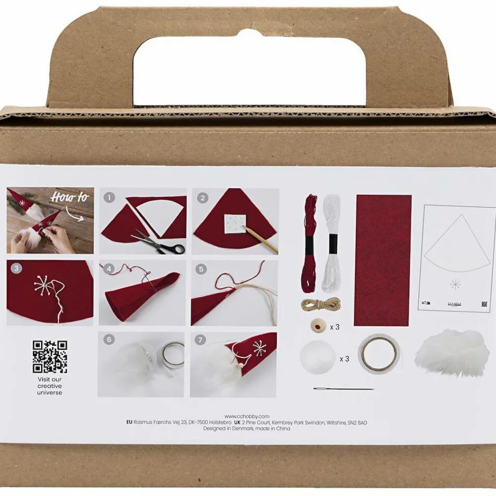 Discount Creativ Company Lav dine egne næsenisser, 3 stk