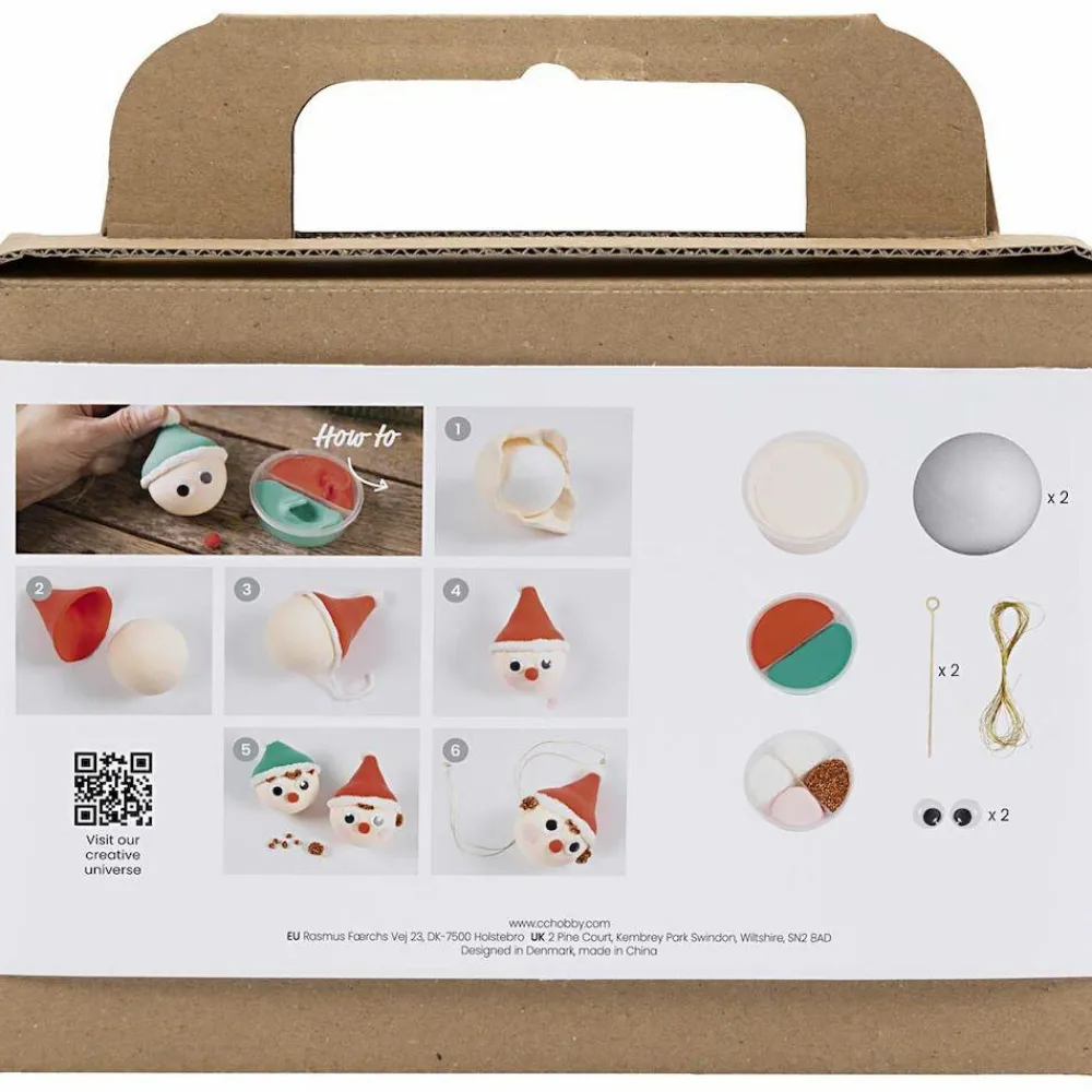 Best Creativ Company Lav julekugler - Julemandens hjælpere