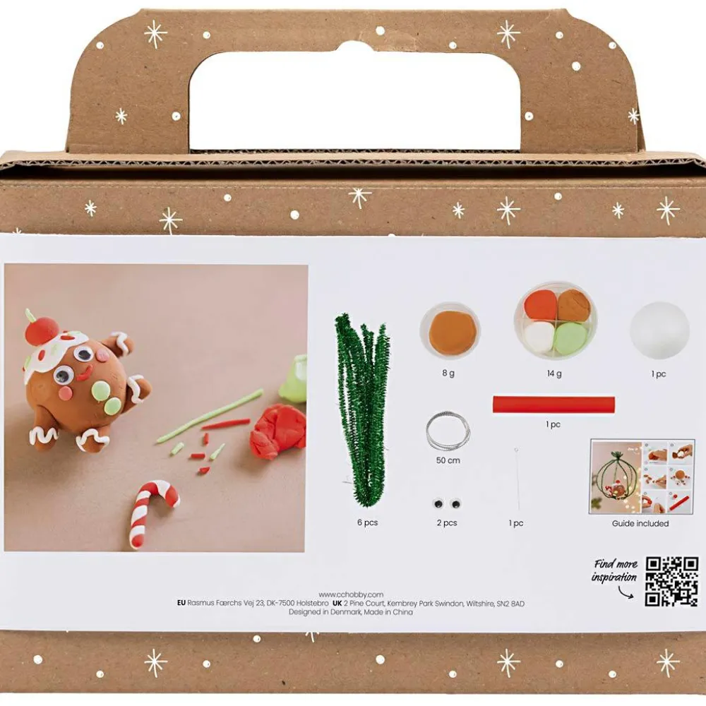 Discount Creativ Company Lav juleophæng - Honningkage-figur