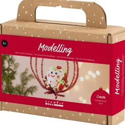 Hot Creativ Company Lav juleophæng - Honningkage-hjerte