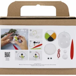 Online Creativ Company Lav juleophæng - Snemand