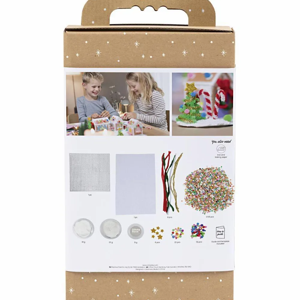 Online Creativ Company Lav peberkagehuse af rørperler