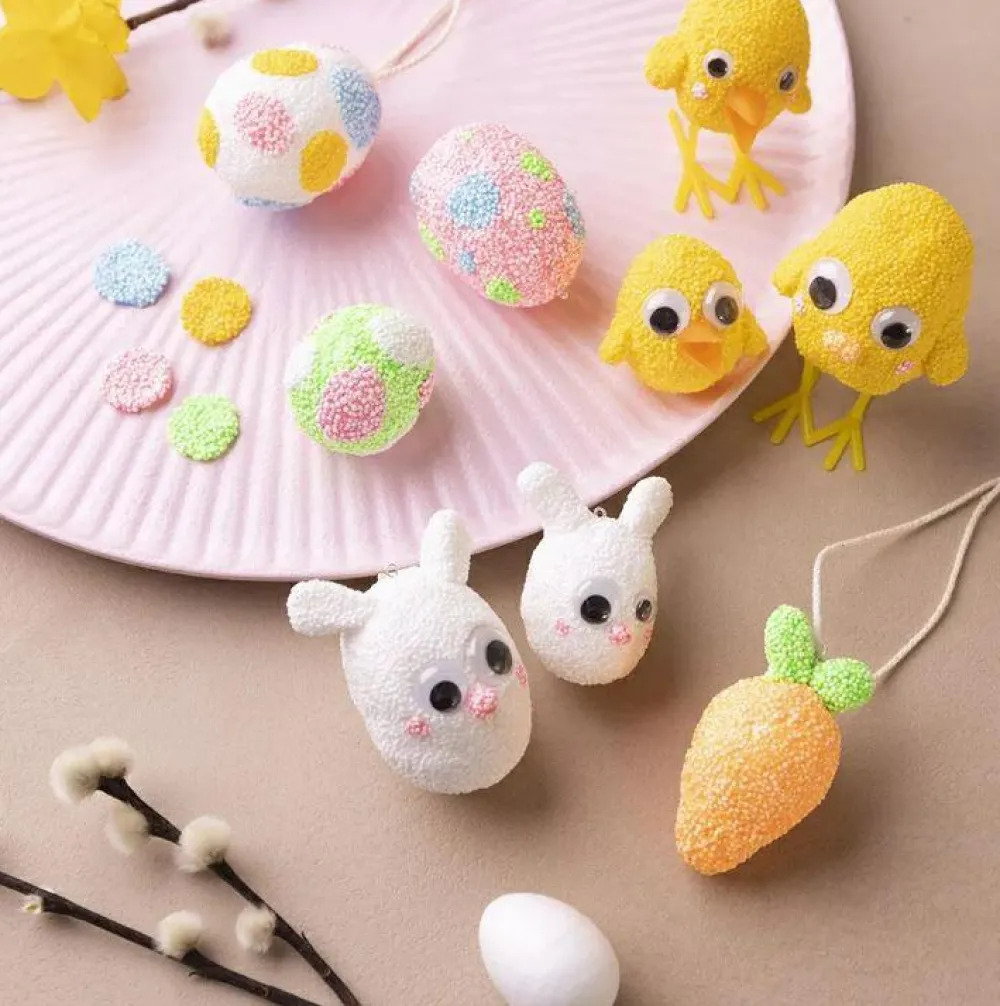 Sale Creativ Company Lav påskepynt med Foam Clay