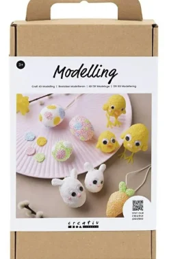 Sale Creativ Company Lav påskepynt med Foam Clay