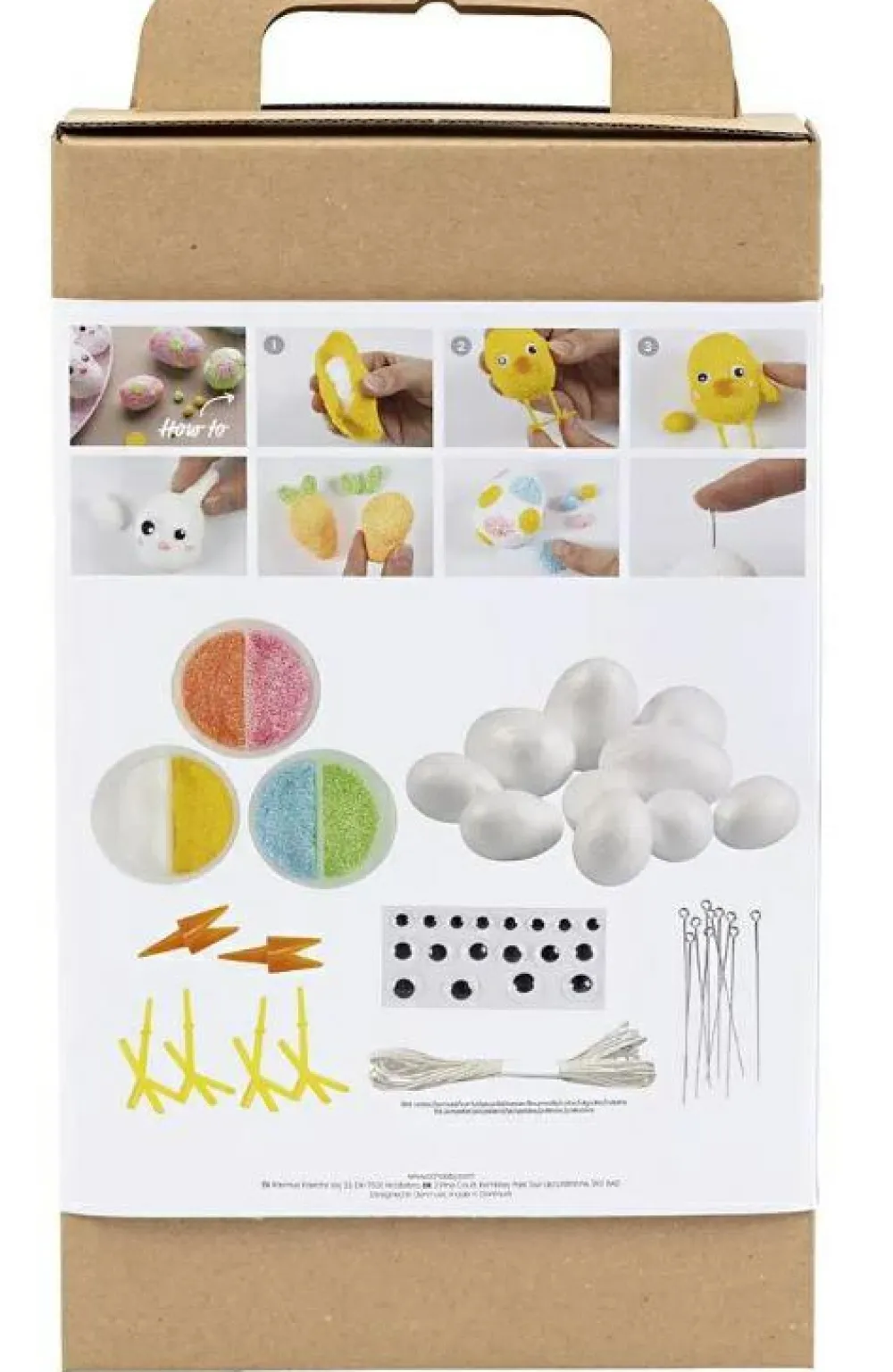 Sale Creativ Company Lav påskepynt med Foam Clay